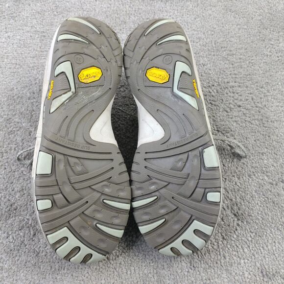 Dansko Paisley Womens 39 EU Hiking Shoes Suede Vibram Waterproof Tan Beige - Picture 2 of 12